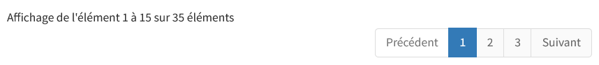 Pagination